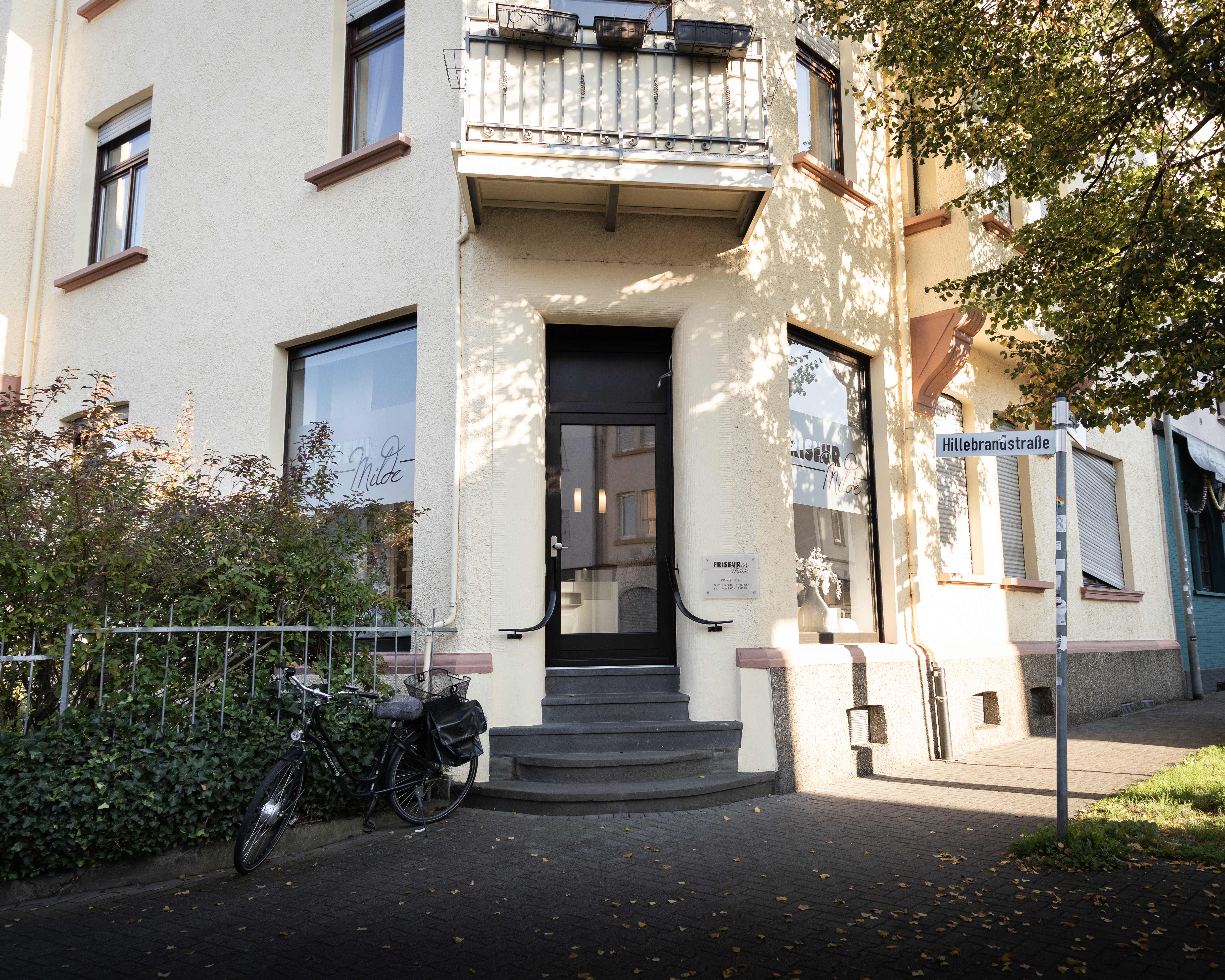 Salon Außenbereich